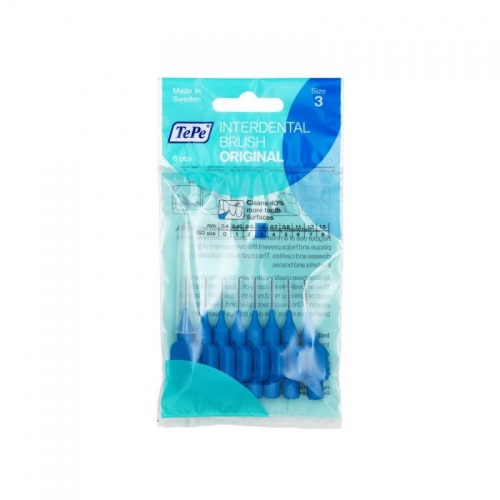 TePe Interdental Brush Blue 0.6mm 8pcs